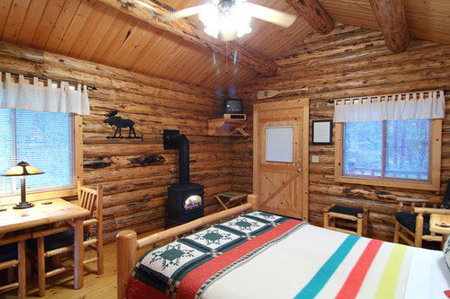 Silverwolf Log Chalets Coram Екстер'єр фото